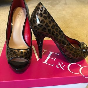 Nine & Co. Leopard Print Heels